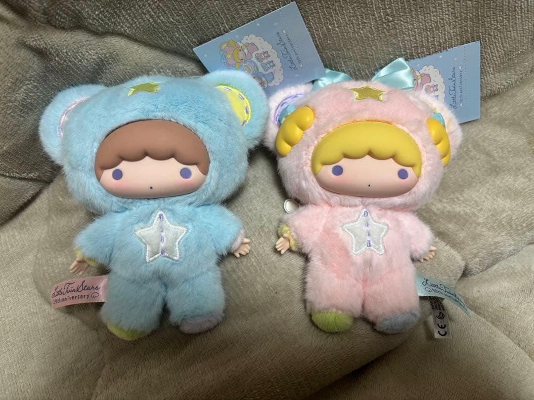 リトルツインスターズ キキララ 星空のエンジェルマスコットホルダー