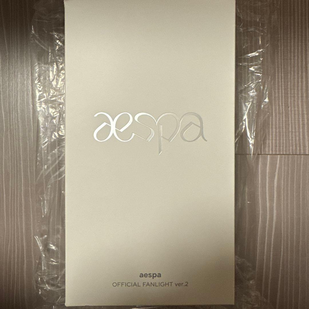 トレカ4枚付き aespa ペンライト 公式 VER.2 最新 ver2 新品 - メルカリ