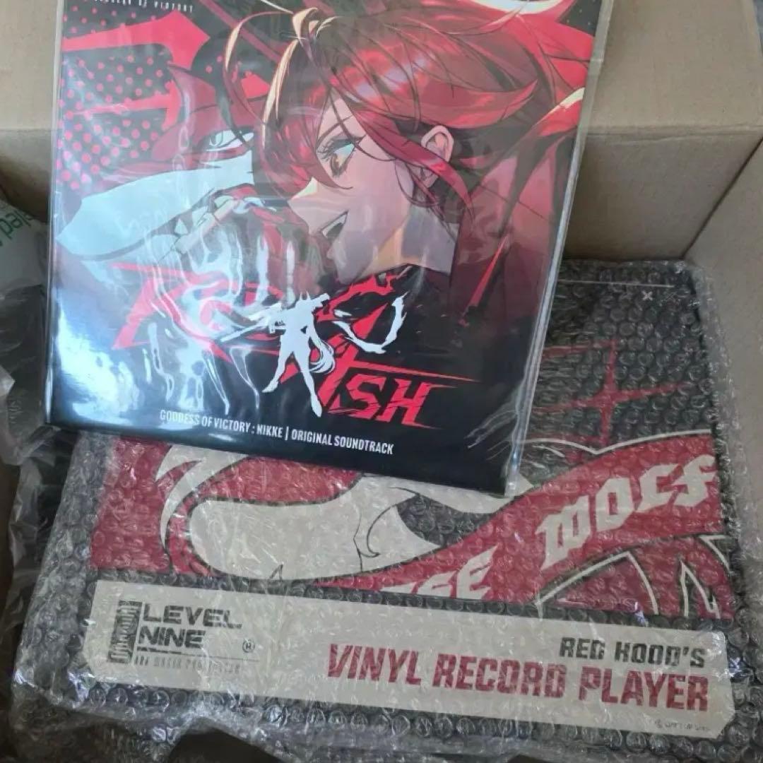 勝利の女神NIKKE 韓国限定 2.5周年 レコードセット レッドフード