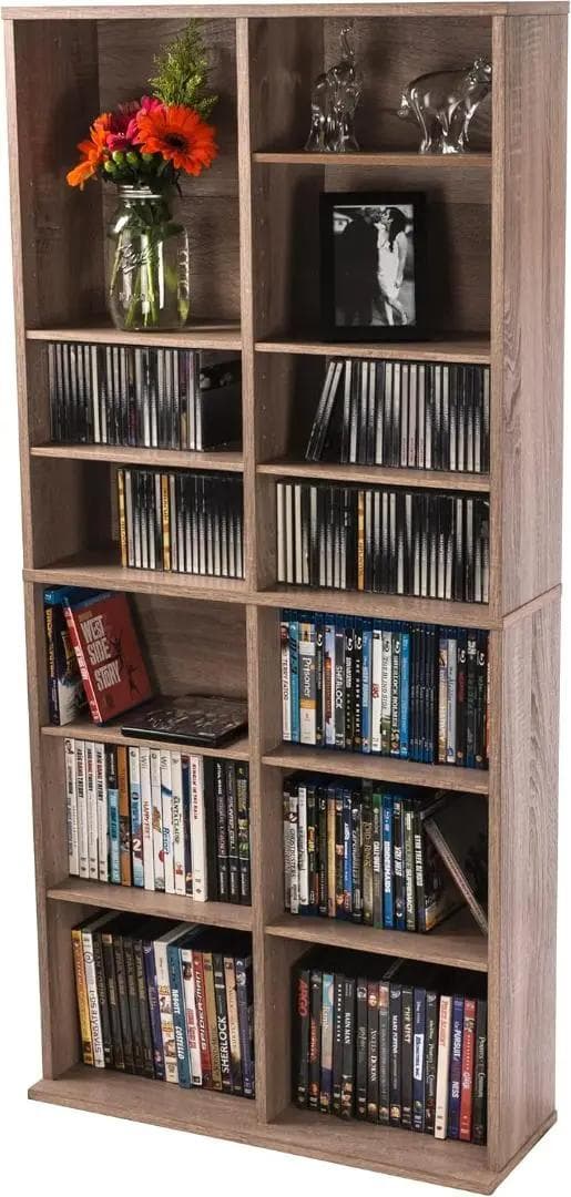 Atlantic Henley 464 メディア収納キャビネット　保管・整理