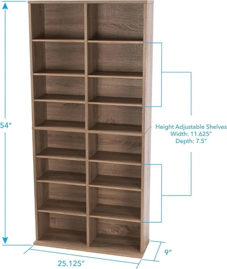 Atlantic Henley 464 メディア収納キャビネット　保管・整理