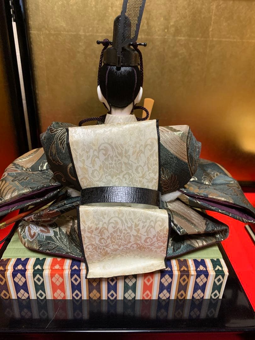 雛人形 秀月 二段飾り 親王他 みみ①/2 - メルカリ