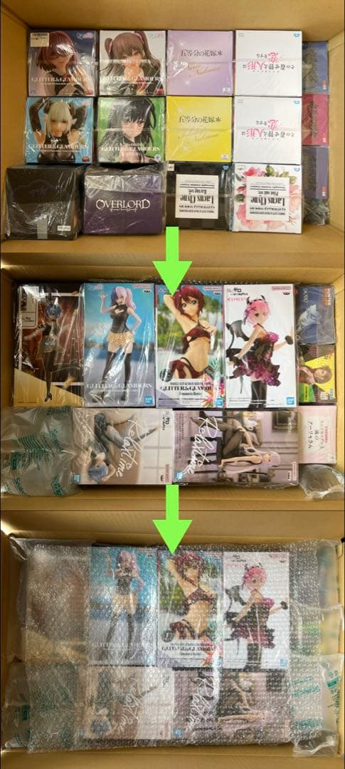 【新品未開封】 フィギュアまとめ売り　着せ恋　リゼロ　ごと嫁　他　全24点