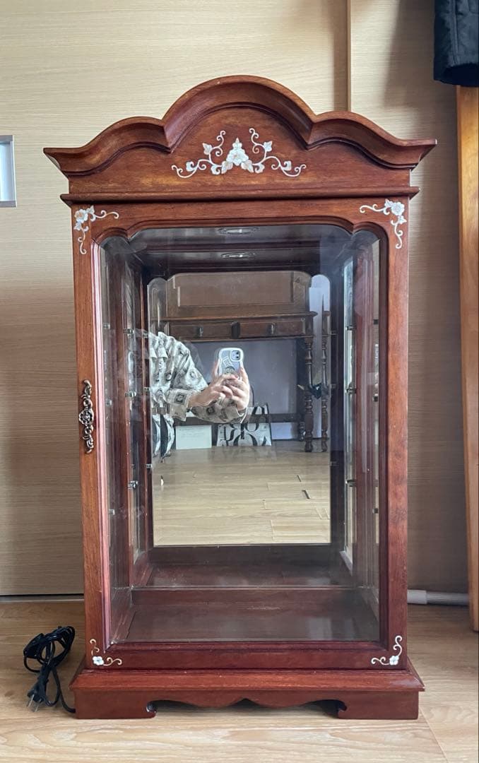 アンティーク キャビネット ショーケース