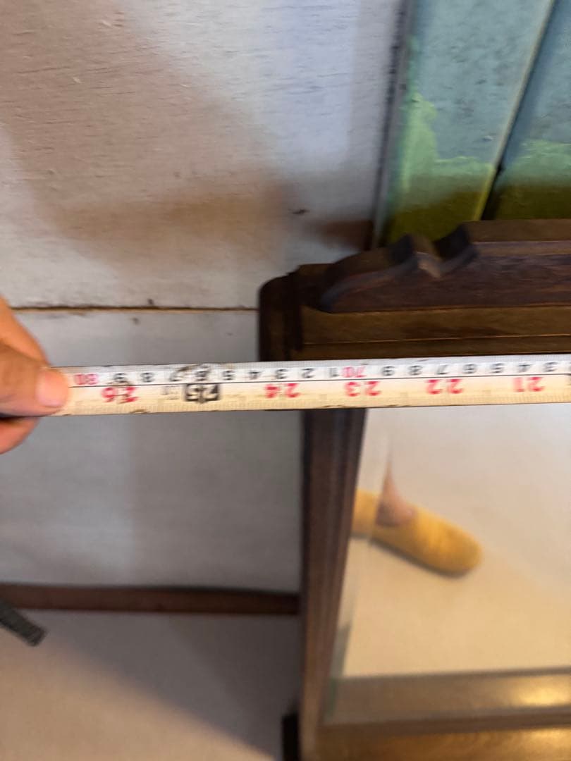 クラシックスタイル ミラー ヴィンテージ レトロ 木製壁掛け鏡