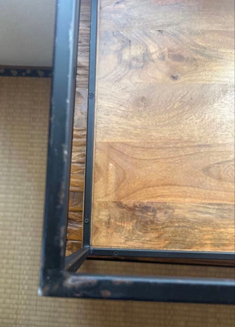 LIFE FURNITURE / ライフファニチャー　ヘリンボーンテーブル②