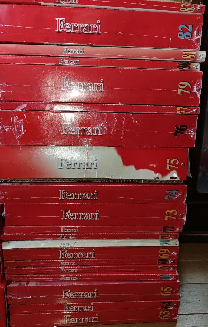 ディアゴスティーニ フェラーリF2004 ラジコン 50〜99巻