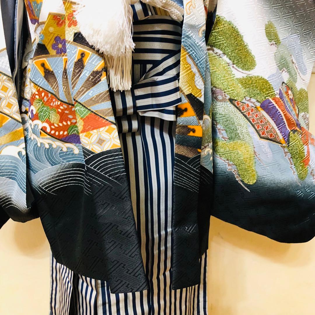 七五三五歳‼️完全️フルセット未使用に近い‼️鷹凛々しい‼️お家からは揃えるなし