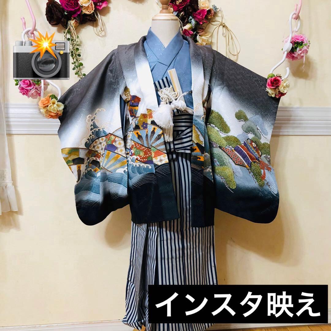 七五三五歳‼️完全️フルセット未使用に近い‼️鷹凛々しい‼️お家からは揃えるなし