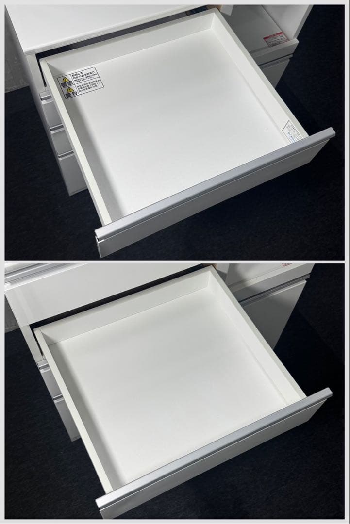 ニトリ 食器棚 幅90cm キッチンボード ホワイト 白 d5217