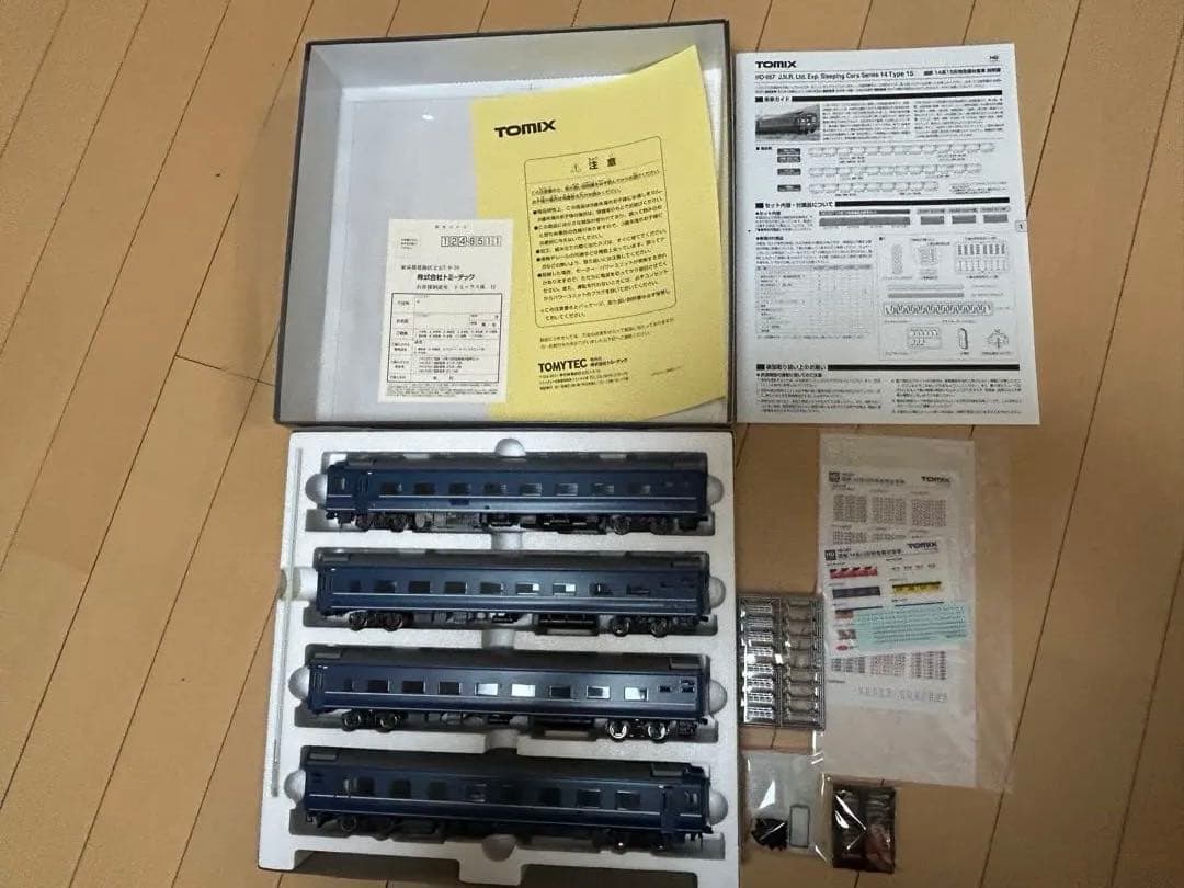 未使用TOMIX HO-057 国鉄14系15形特急寝台客車 他２両