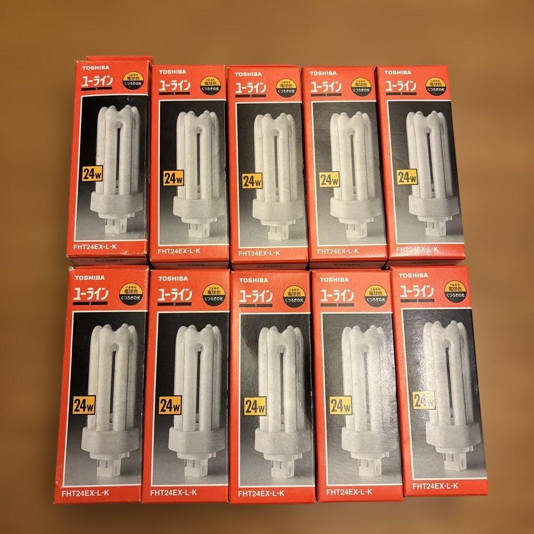 TOSHIBA 東芝 ユーライン電球色 FHT24EX-L-K - メルカリ