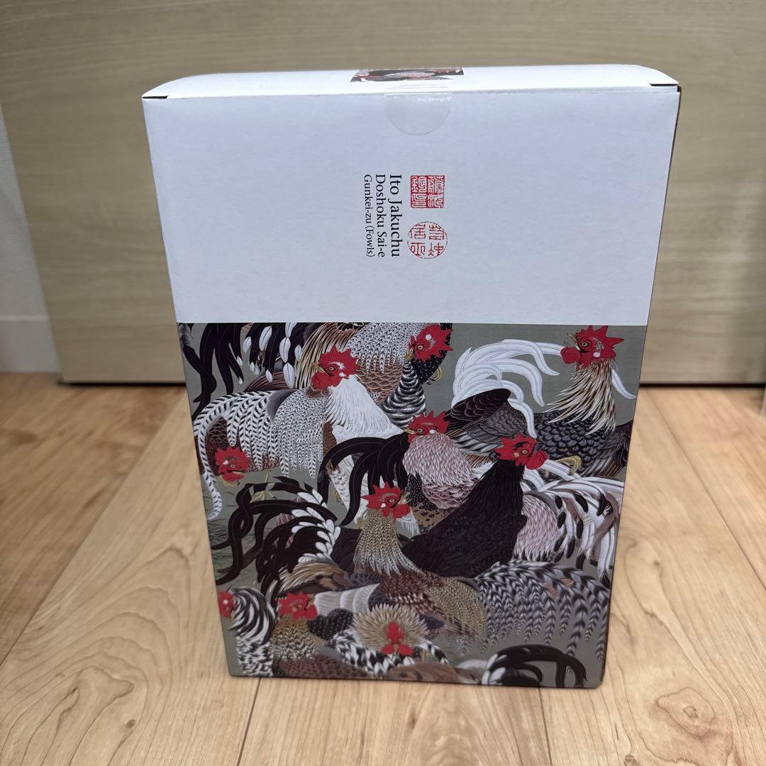 ベアブリック BE@RBRICK 伊藤若冲「群鶏図」100% & 400%