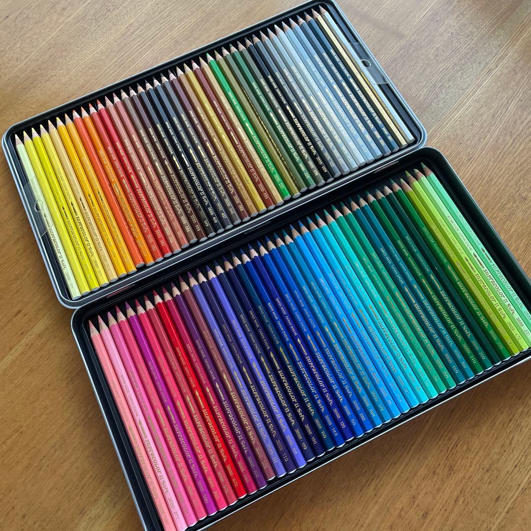 SALE★カランダッシュスプラカラーソフト色鉛筆80色DERWENT鉛筆12本