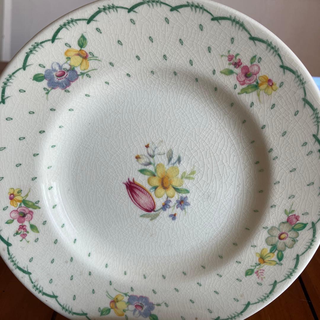 スージークーパー プランタン　グリーン　ティーセット