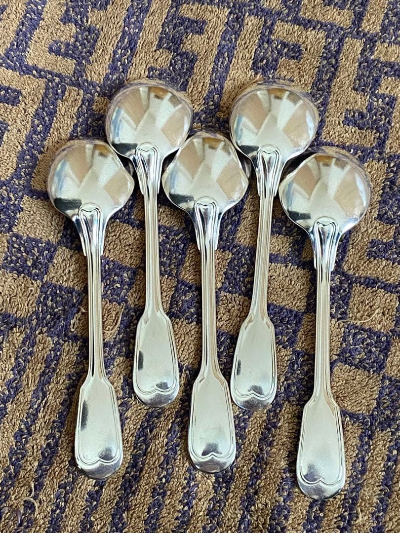 【希少】クリストフル シノン スープスプーン５本セット