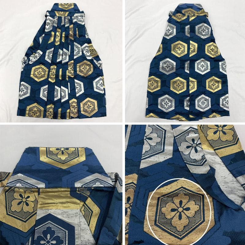 505ab57■七五三 三歳 男児 アンティーク着物&袴&角帯,被布■状態良好