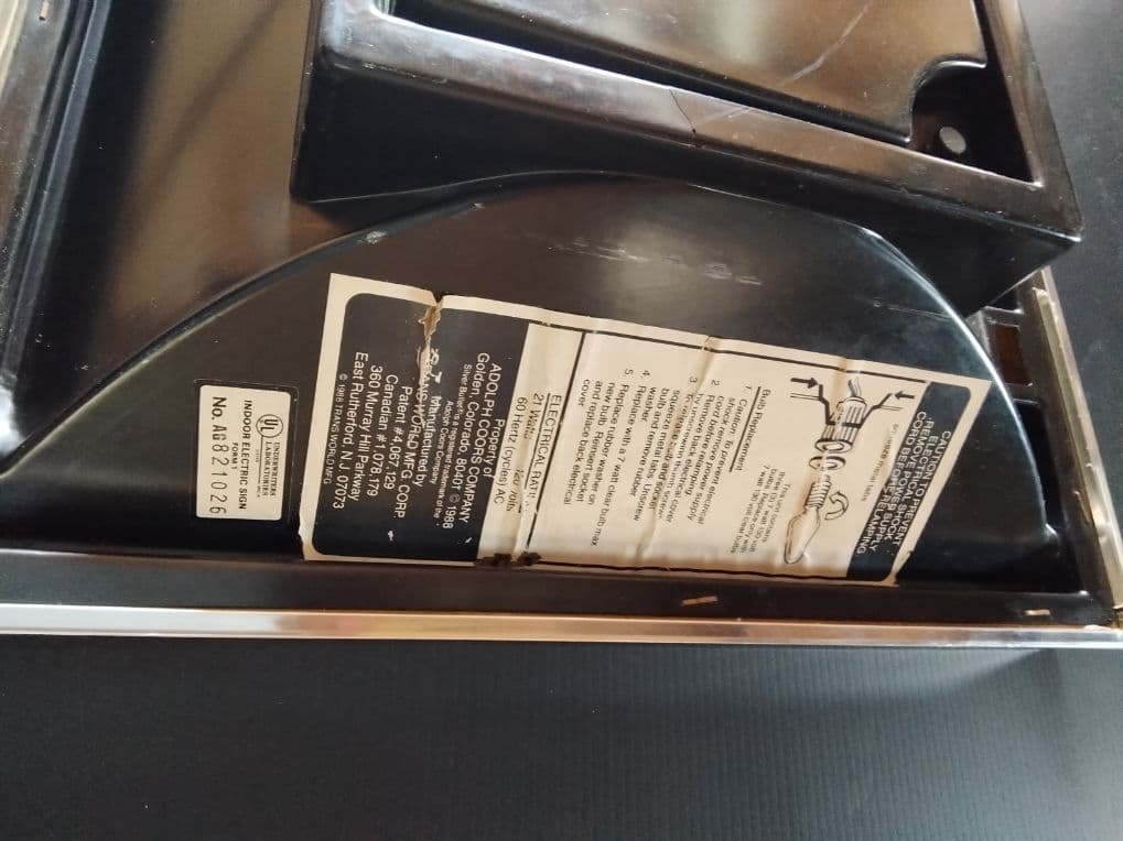 クアーズビール、キングコブラ、バドマン、全3種　電飾ミラーサイン