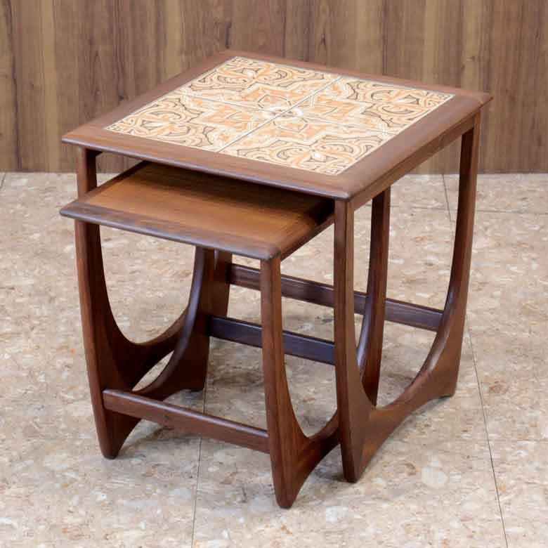 ネストテーブル2P G-plan ヴィンテージ イギリス ローテーブル