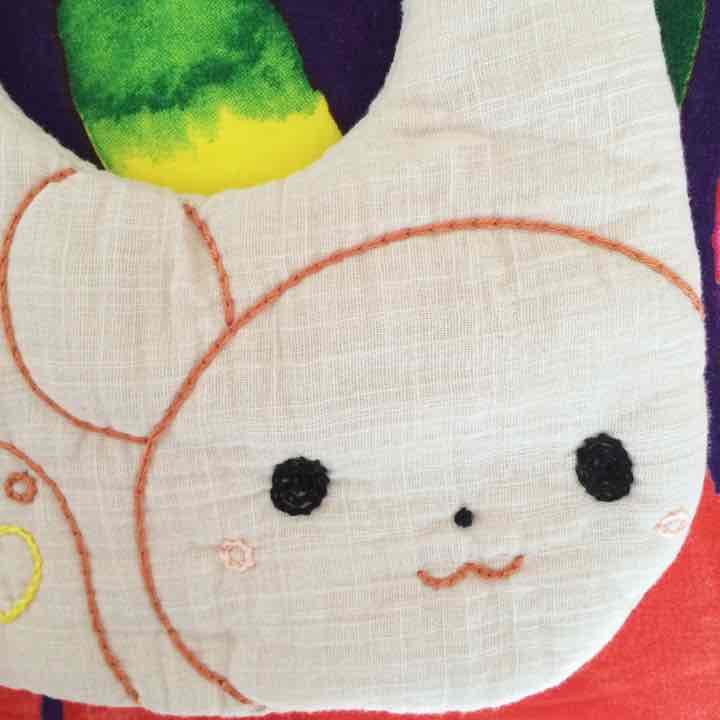 再販可能❀.(*´◡`*)❀.ふかふか刺繍スタイ＊くま＊