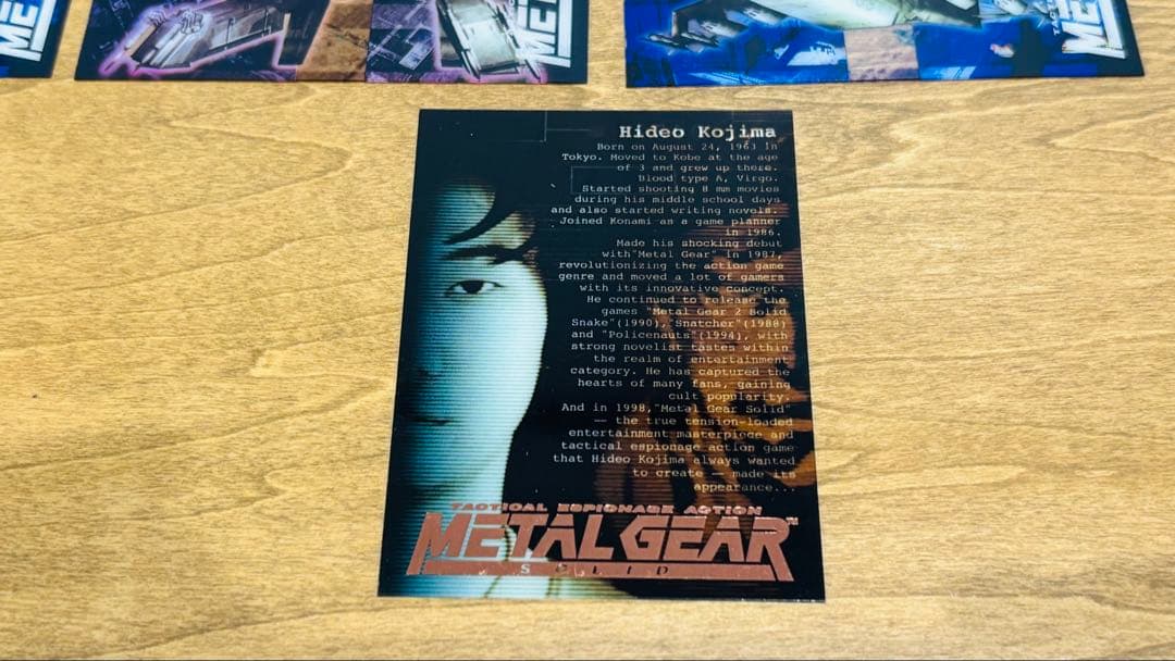 メタルギアソリッド　トレーディングカード