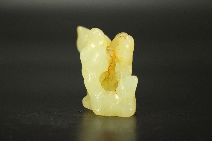 中国美術 白玉石 刻 太湖石 筆架 文房四宝(HA426) - メルカリ