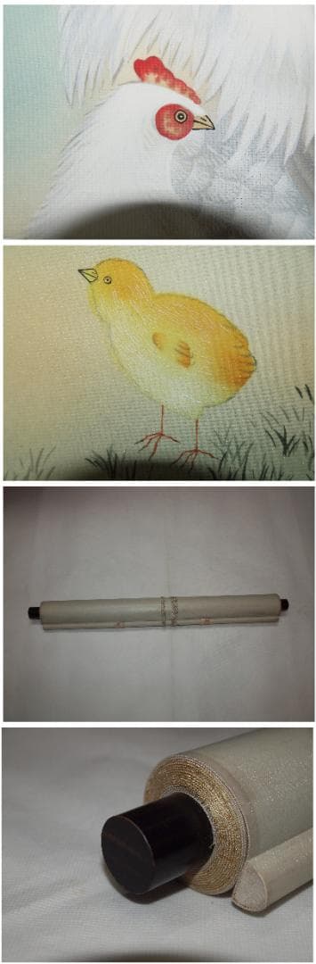 時代の掛軸　　肉筆保証　蔵整理不用品処理　日本　 X862C16-6