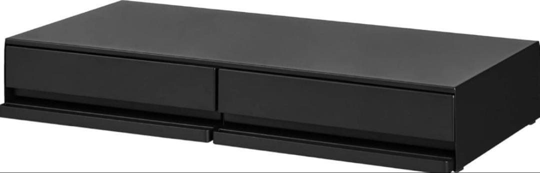 【週末限定値引き】tower ツーウェイキッチン家電下引き出し&スライドテーブル