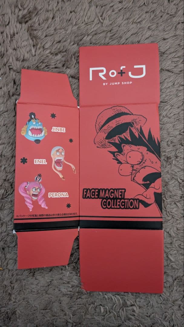RofJ ONE PIECE びっくり顔マグネット コレクション エネル - メルカリ