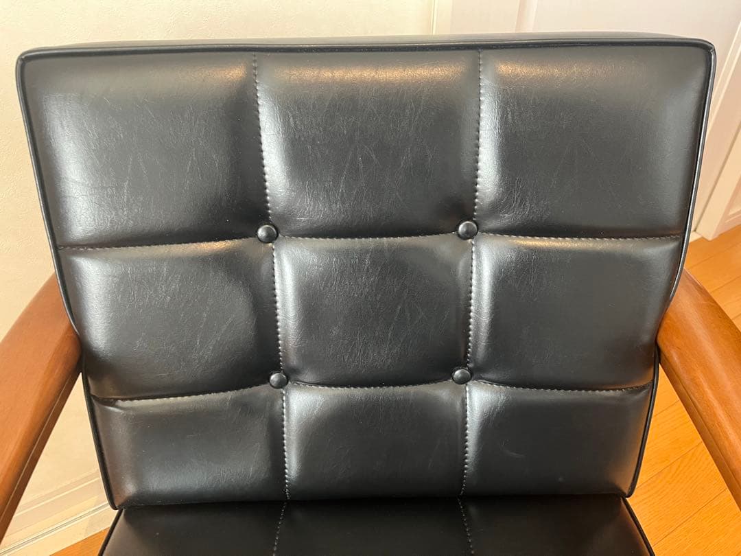 【引き取り】極美品　カリモク60 Kチェア　一人掛け　ブラック