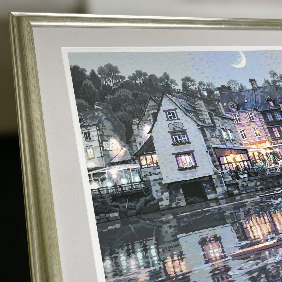 真作 笹倉鉄平 ラ・ランスDX シルクスクリーン 保証書付新品 - メルカリ