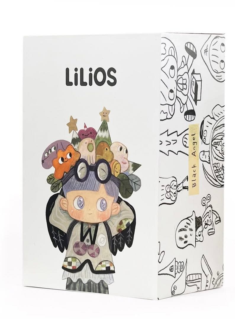 popmart lilios リリオス　black angel フィギュア