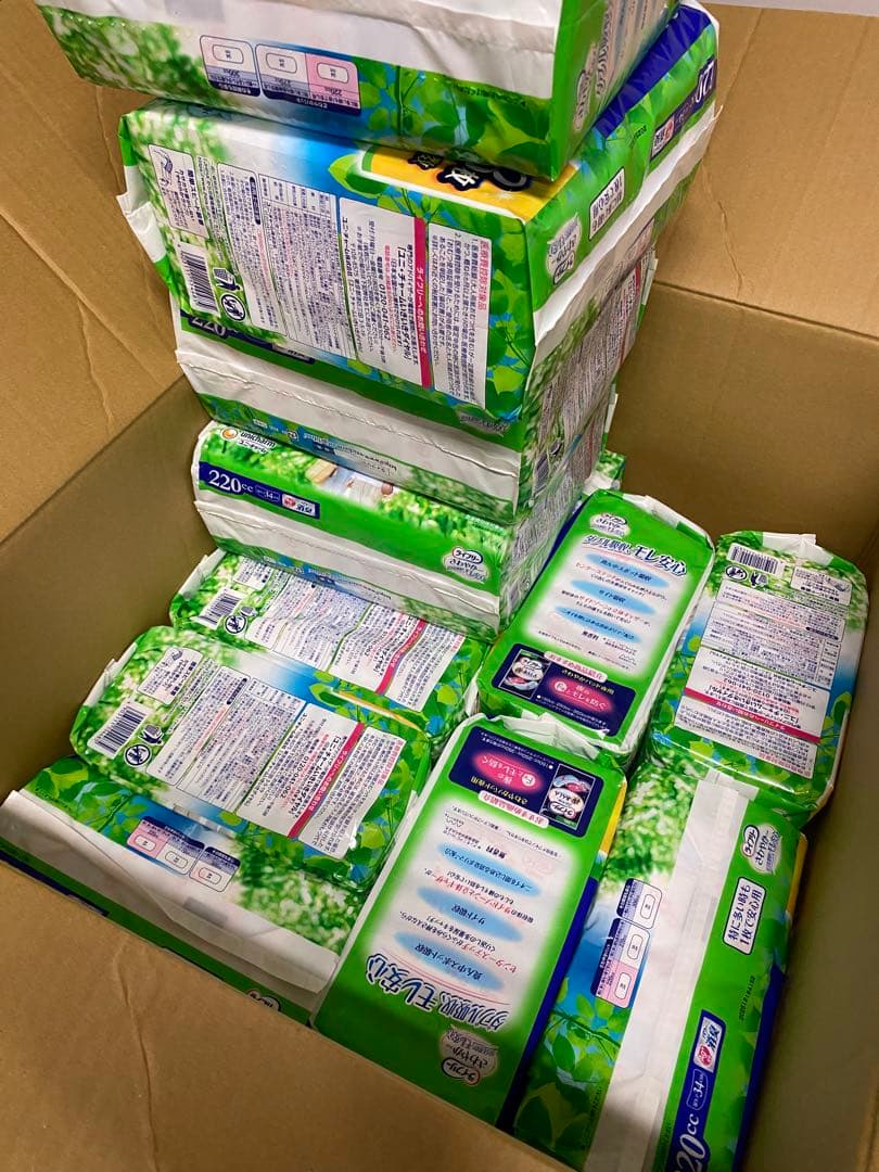 1.ライフリー さわやかパッド 220cc (18枚13袋)234枚