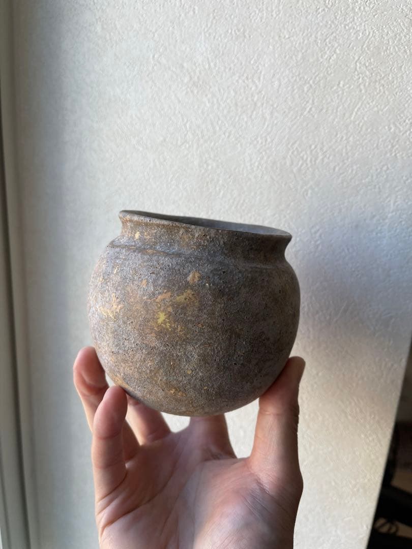 故金あかり 小壺