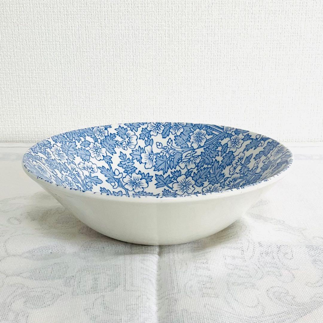 ☆Burleigh バーレイ☆新品 ブルーシリーズ シリアルボウル ３柄セット