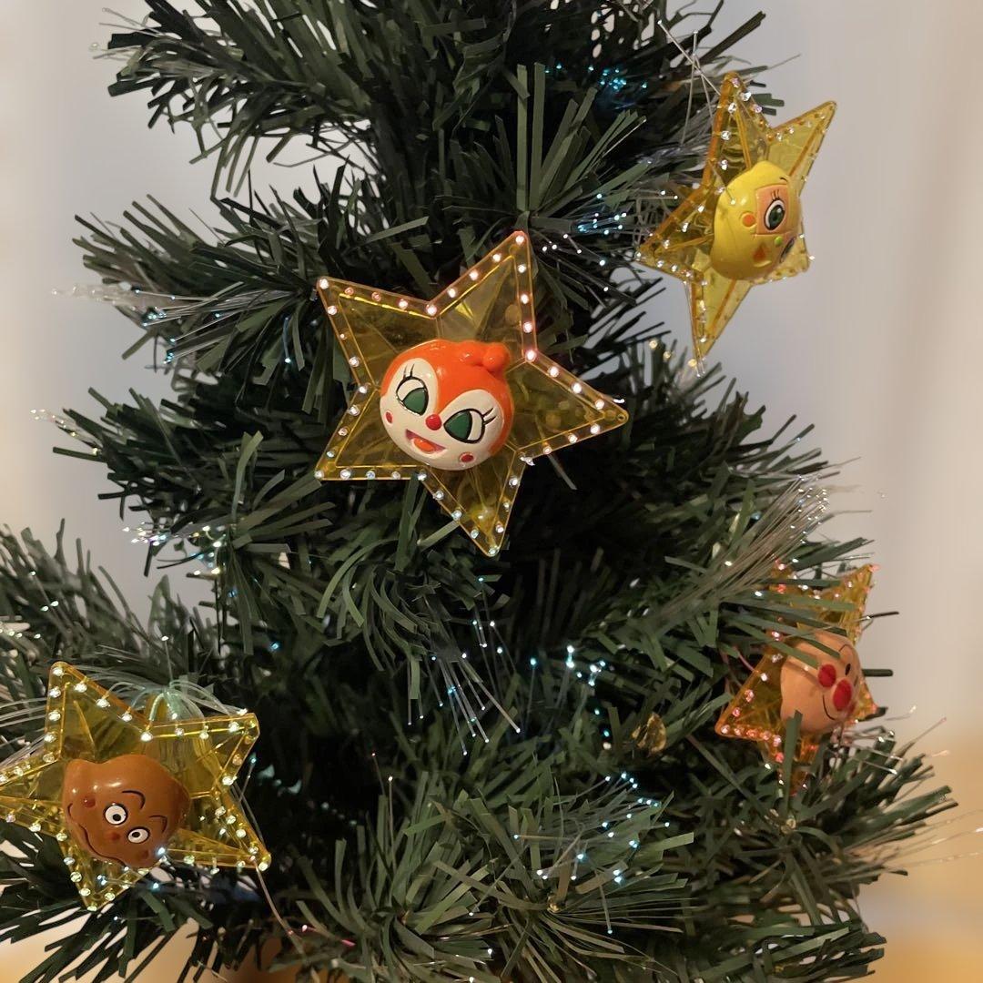 【希少品】アンパンマン　ファイバークリスマスツリー
