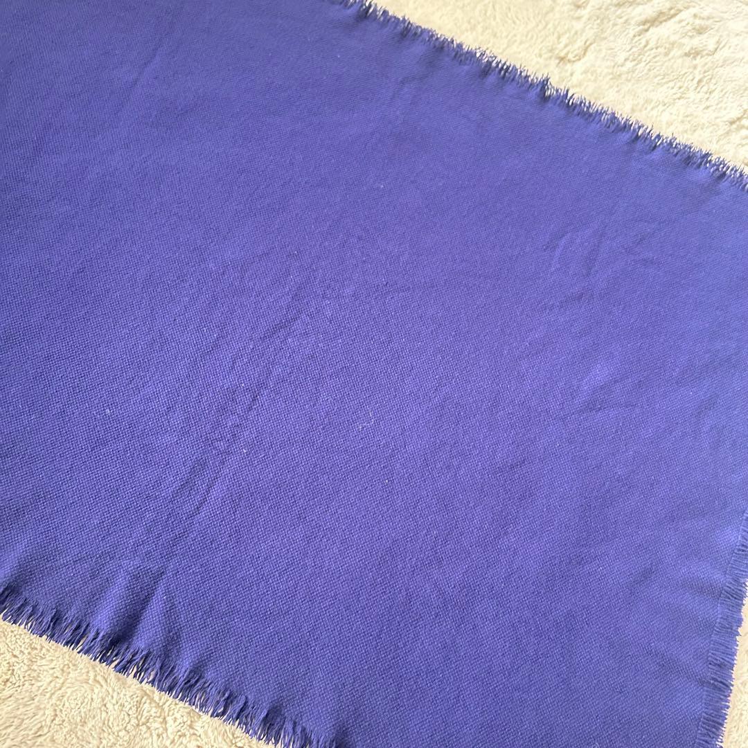 レア❤️ミナペルホネン❤️ブランケット　毛布　ストール　ネイビー　マフラー