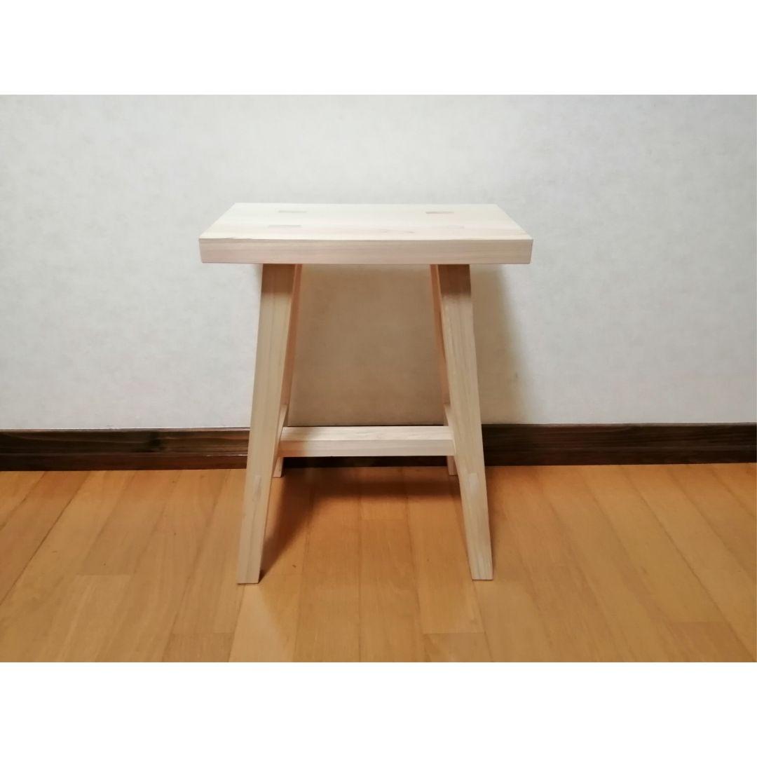 木製フラワースタンド 花台 幅35cm×高さ45cm スツール ベンチ 水槽台