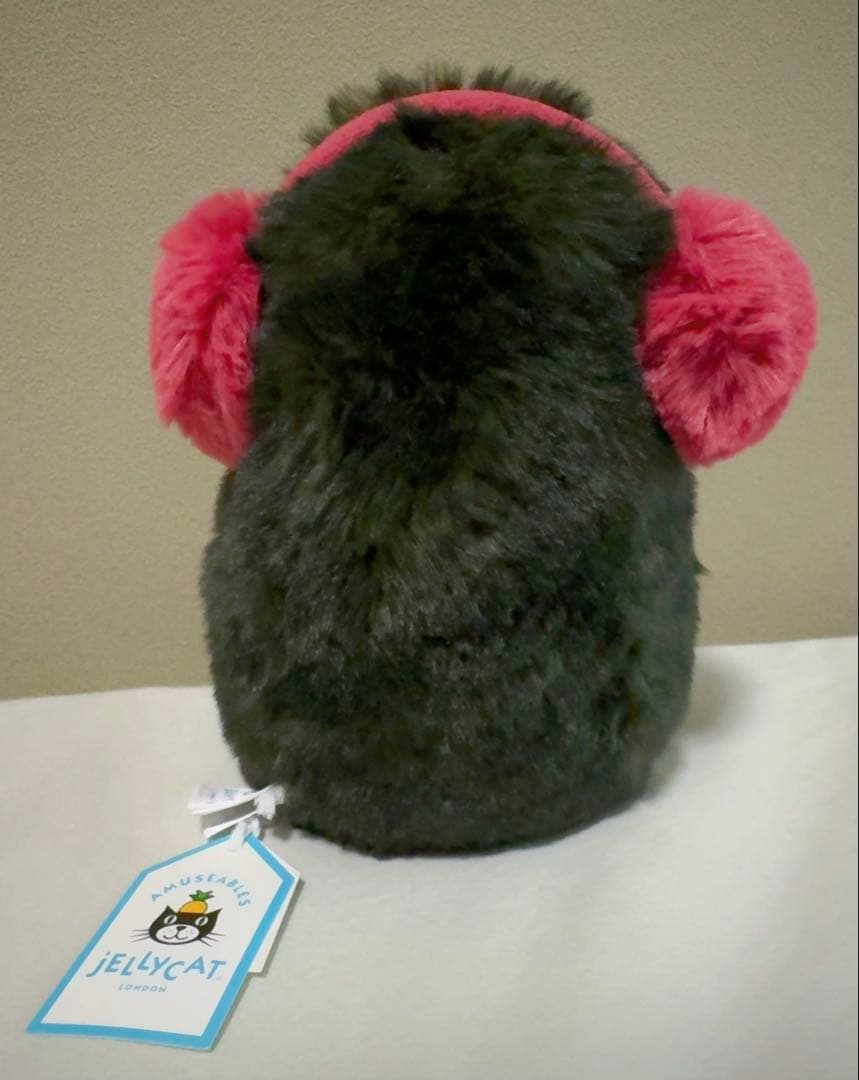 《廃盤品》ジェリーキャット 冬季限定 耳あて アボカド ぬいぐるみ