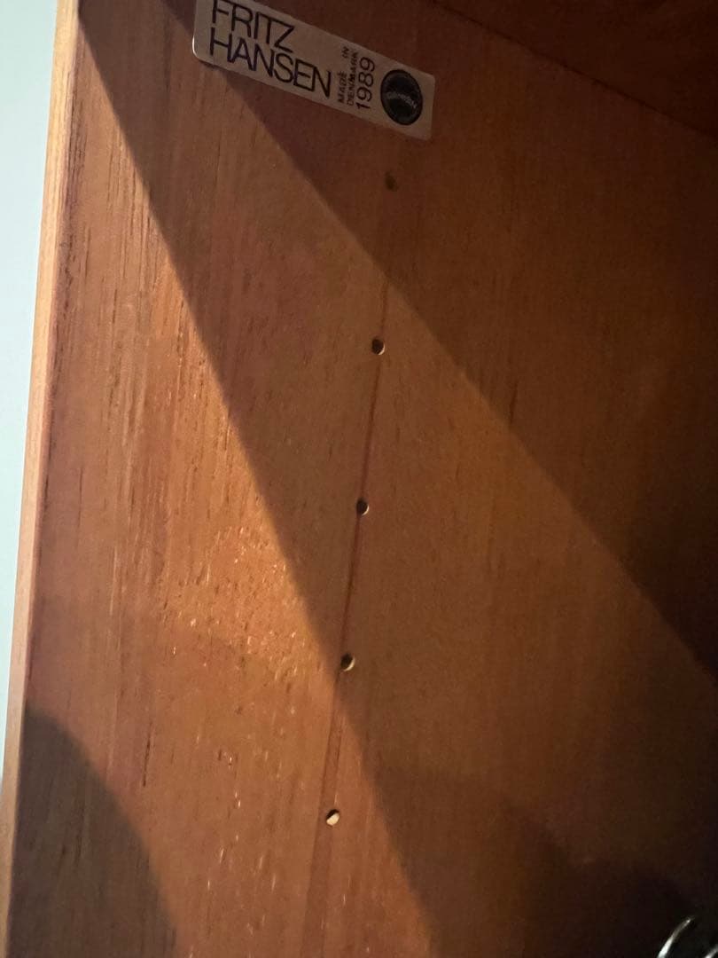 Fritz Hansen 木製ラック 引き出し式