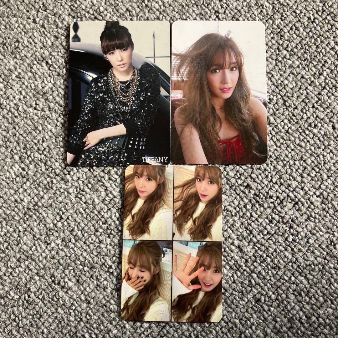 少女時代 ティファニー 公式 トレカ セットグッズ 公式 mr.taxi tts