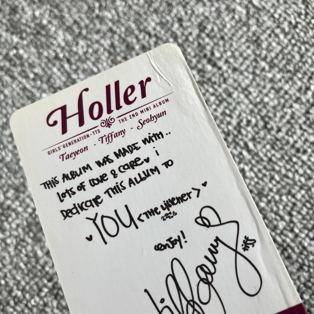 少女時代 ティファニー 公式 トレカ セットグッズ 公式 mr.taxi tts