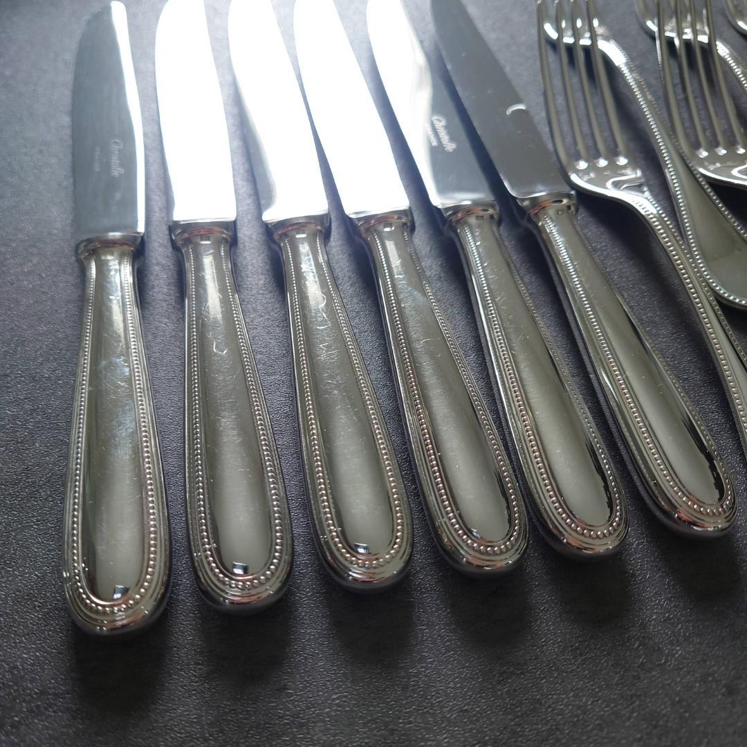 美品 クリストフル パール デザートサイズ 18点