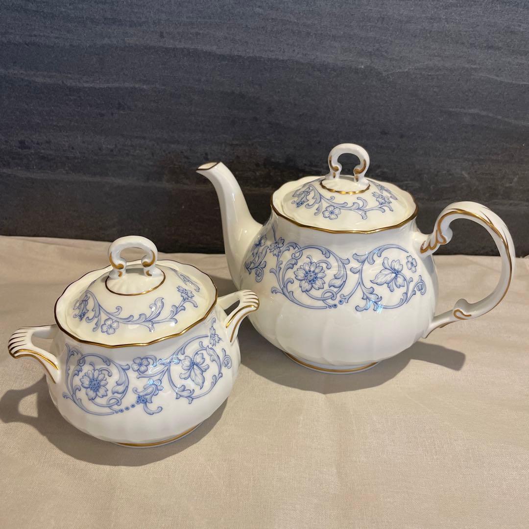 ノリタケ(Noritake) スタジオコレクション ティーポット・シュガー