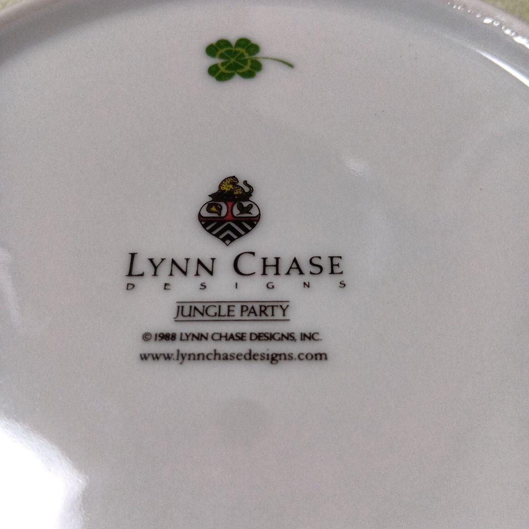 動物イラストの陶器皿　リンチェイス