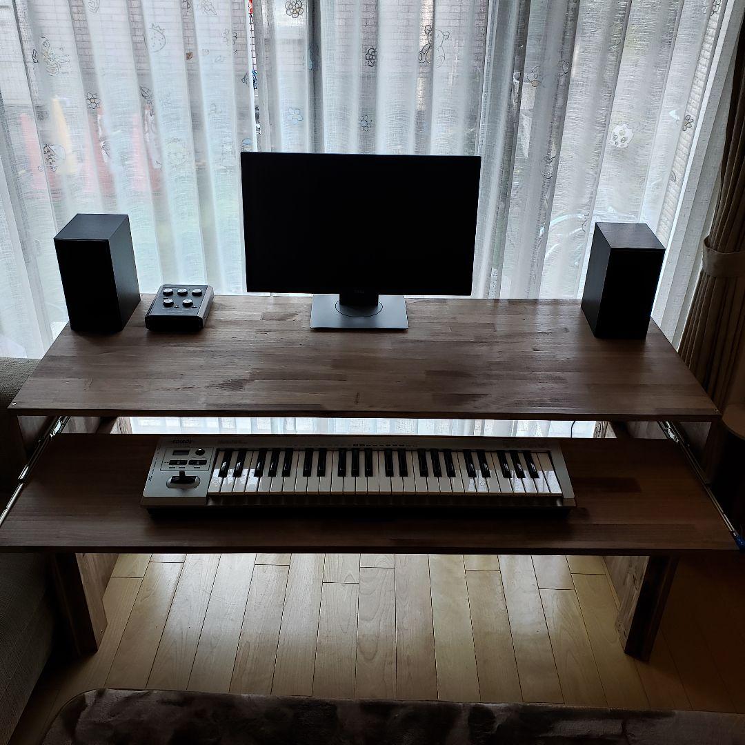 145✕55 DTMデスク　ウォールナット　送料込み