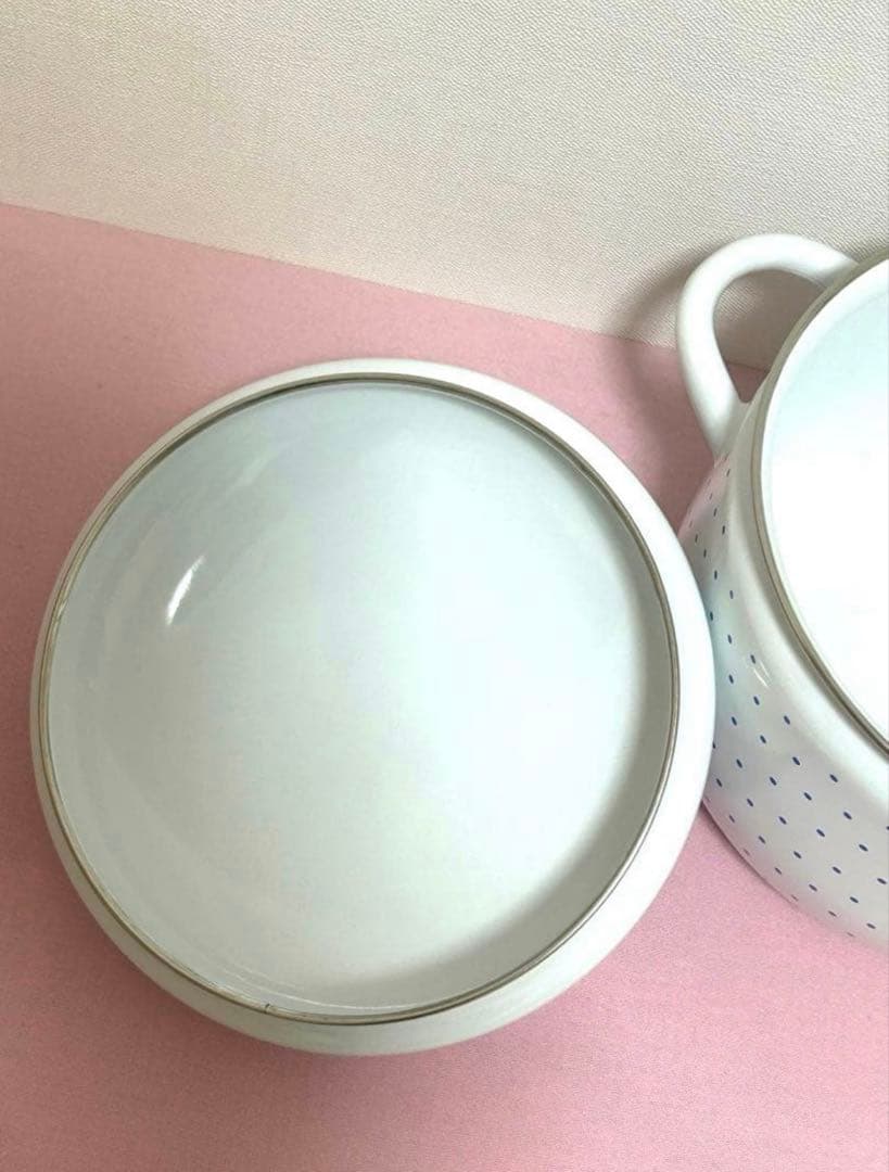 RIESS EMAIL Suppentopf ホーロー鍋 両手鍋 水玉☆新品箱入 - メルカリ