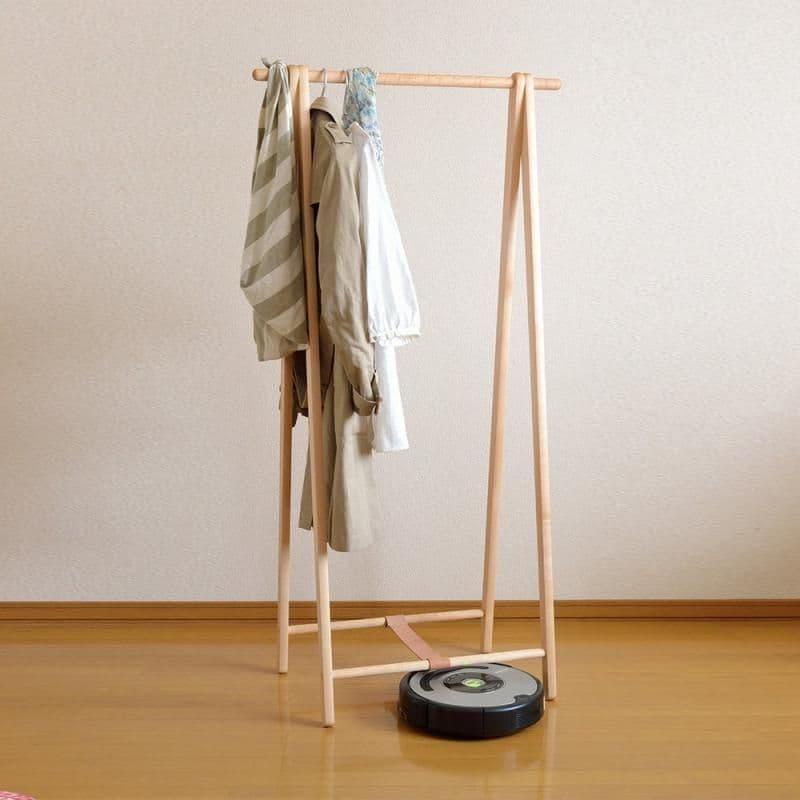 【まーる】cosine コサイン 旭川家具 折り畳み ドレスラック