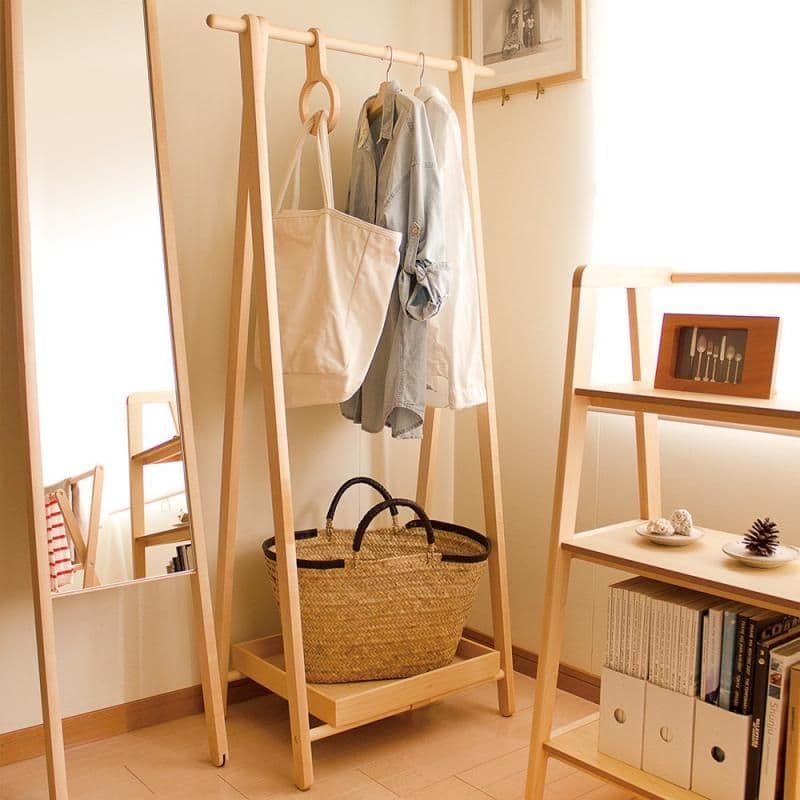 【まーる】cosine コサイン 旭川家具 折り畳み ドレスラック