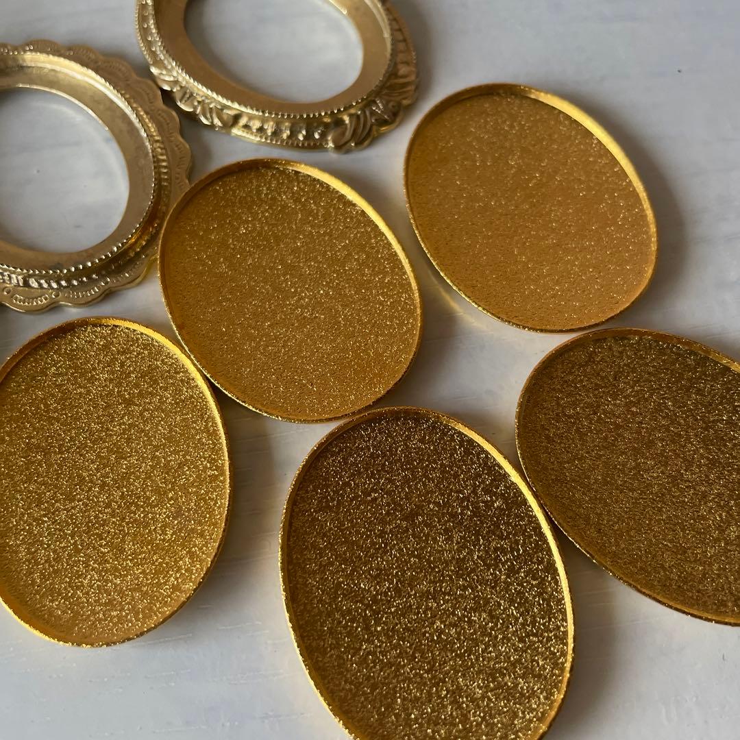 ヴィンテージ　カボション　絵画　希少　大量　デコパーツ　ヴィンテージ